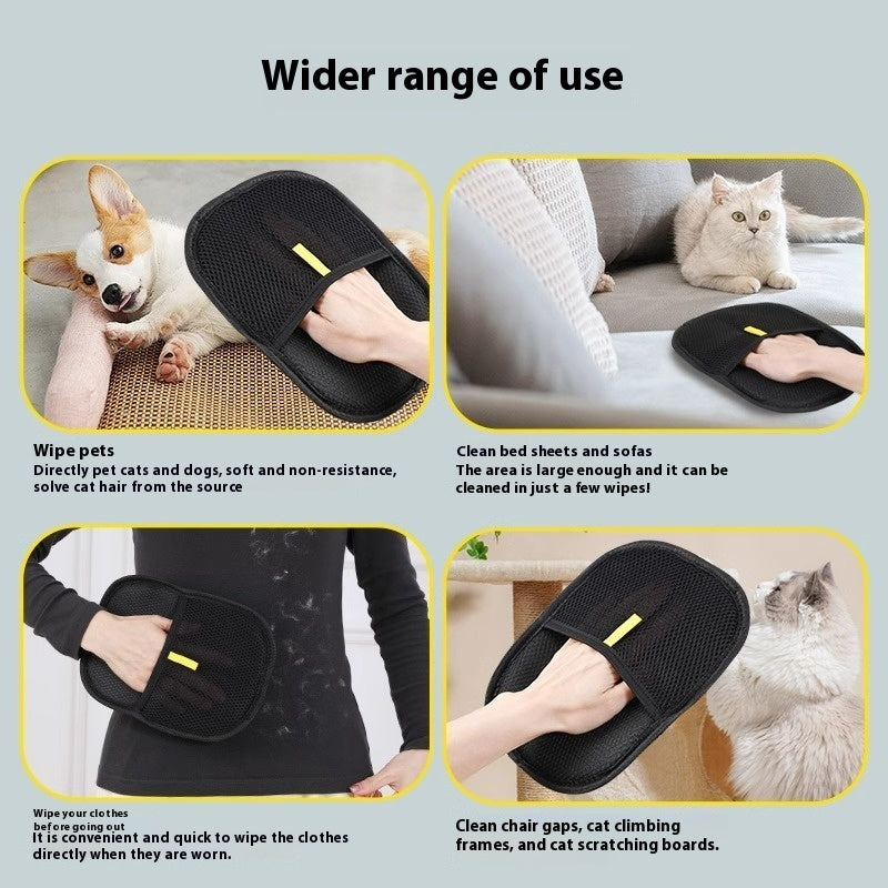 AuraSphere | Pet Grooming Gloves 🐾