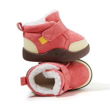 AuraSphere™ Infant Winter Boots – Plush and Soft Sole Baby Snow Shoes