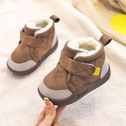AuraSphere™ Infant Winter Boots – Plush and Soft Sole Baby Snow Shoes