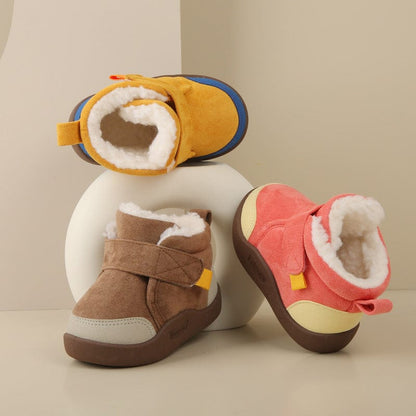 AuraSphere™ Infant Winter Boots – Plush and Soft Sole Baby Snow Shoes