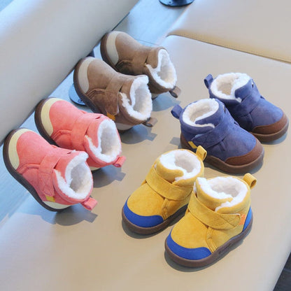 AuraSphere™ Infant Winter Boots – Plush and Soft Sole Baby Snow Shoes