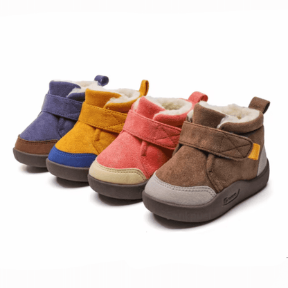 AuraSphere™ Infant Winter Boots – Plush and Soft Sole Baby Snow Shoes