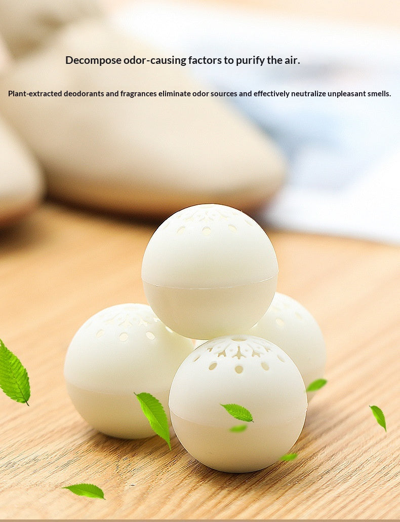 AuraSphere | FreshSteps Deodorizing Balls (6pcs) 🐾✨